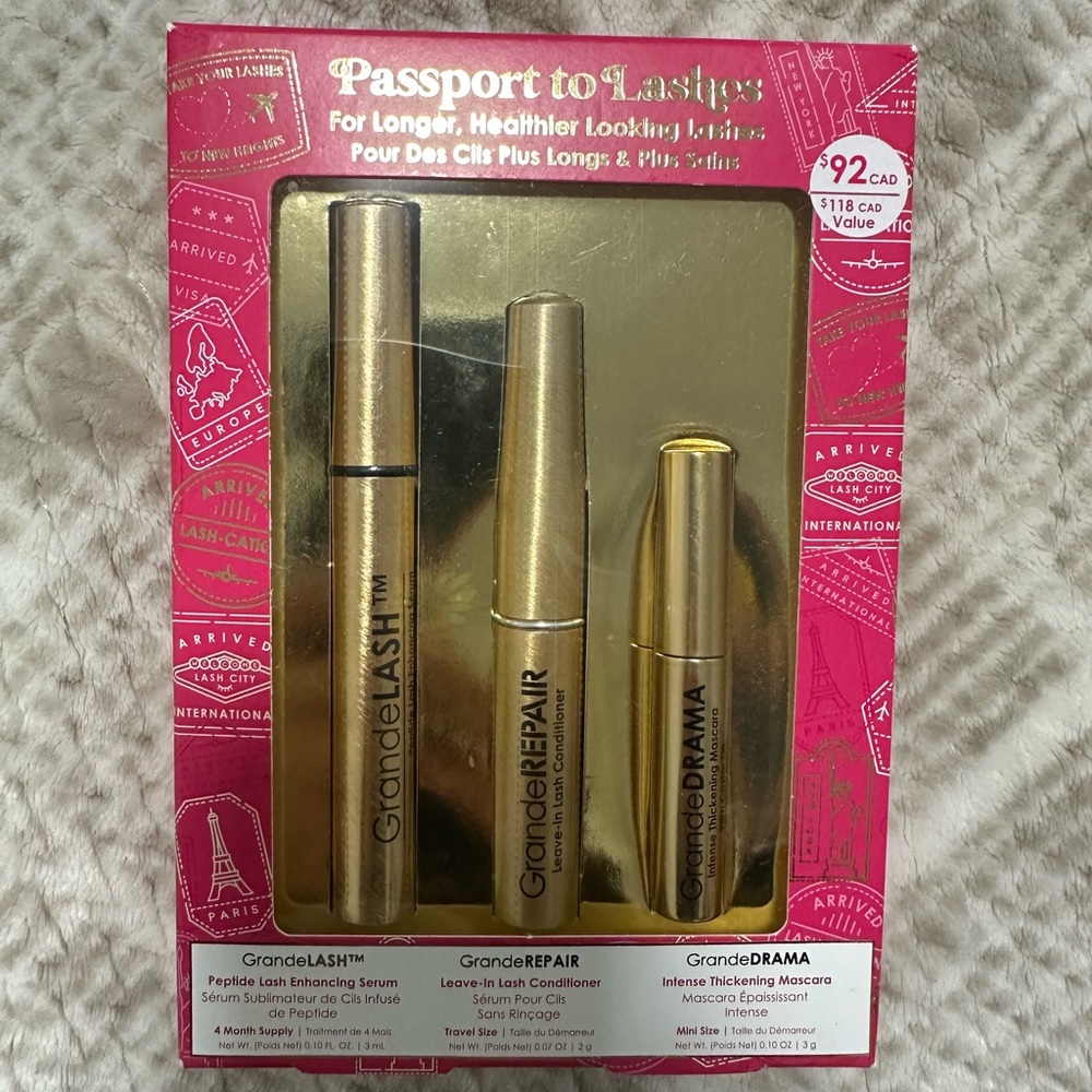 NEW GRANDE Cosmetics Passport to Lashes
